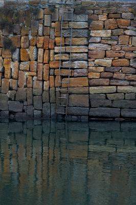 Crail Harbour Wall.