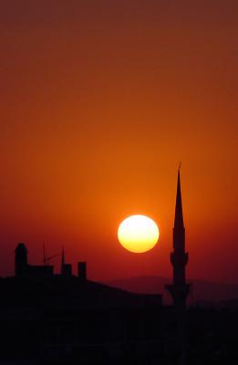 Sunset Camii (from my balcony)
