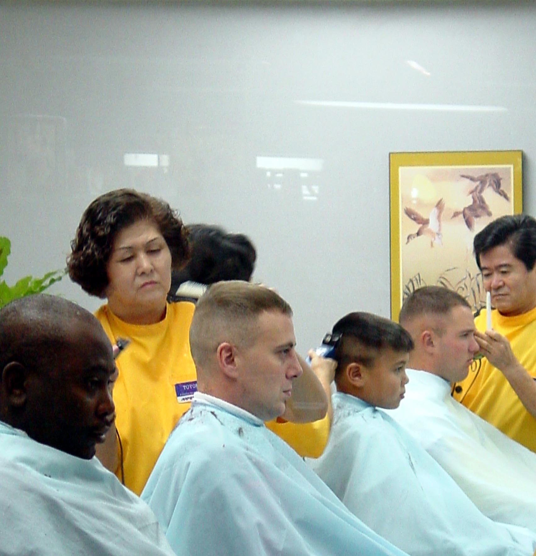 Through the Barbers Window