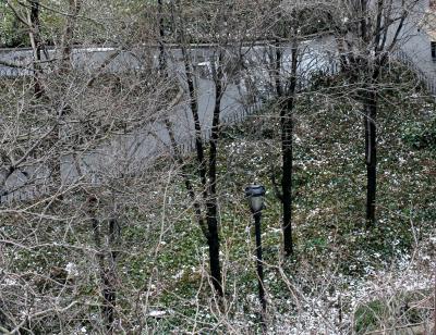 Early Morning Snow Residue