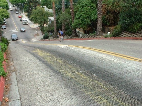 Bikers and skaters love this road as well.