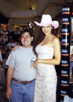 Julie Strain and Me 2000 San Diego Comc Con