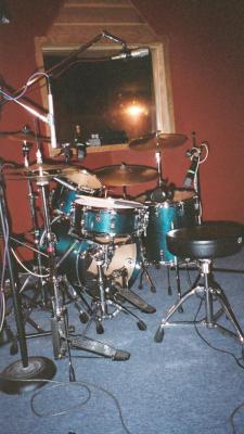 Drums in studio