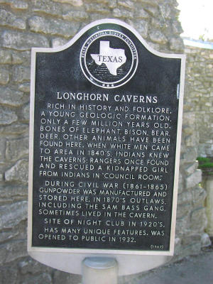 Longhorn Caverns Texas