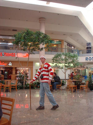 Game of Where's Waldo in the Mall, Elder Pugmire