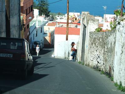 streets as steep as those in La Orotava