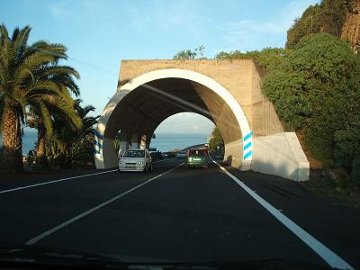 tunnel near Los Realejos