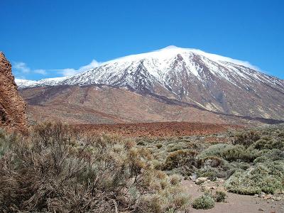 Teide, losing its cloud cap