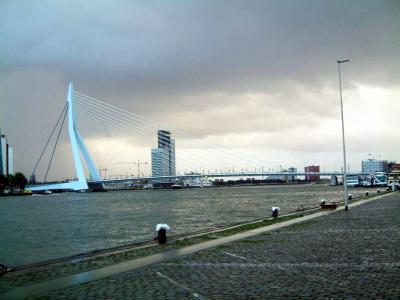 A very scenic photo of a very scenic part of very scenic Rotterdam (lol)