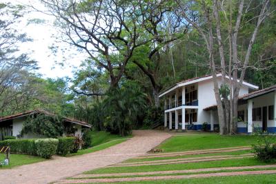 The way to the dining area