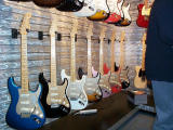 The CS guitars at NAMM