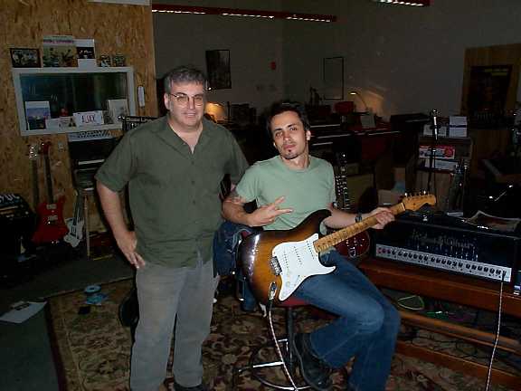 Me and Nuno trying out my 54