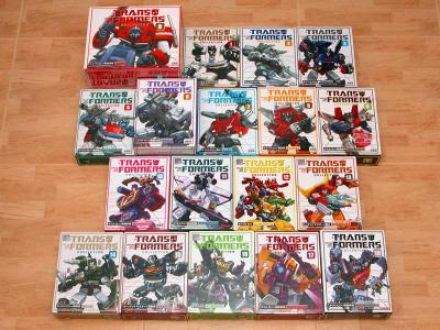 Transformers Collection - Takara Book Reissues