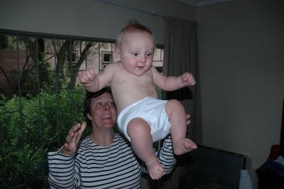 Flying boy