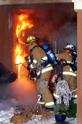 Spring Glen Rd. Fire (Shelton) 3/20/05