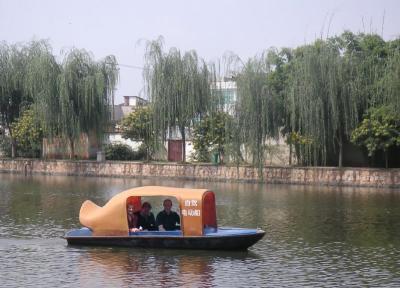 Hired electric boat