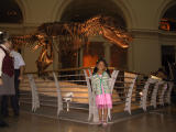 Molly Visits Sue at Chicagos Field Museum