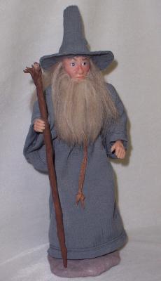 Gandalf , full view with hat on