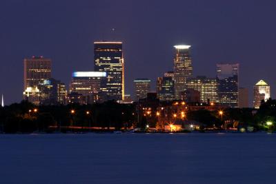 Minneapolis at night