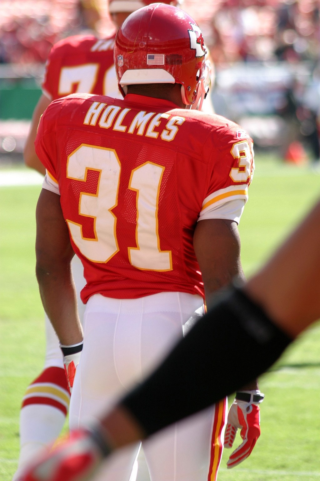 Priest Holmes Pre-game