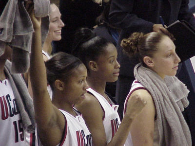 Providence UCONN Feb 20 2001 and Senior Night