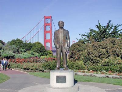 Joseph B. Strauss statue