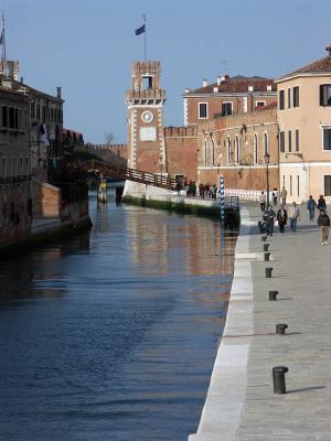The Arsenale in Venice