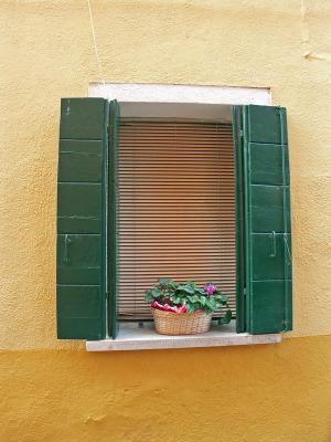 Window in Burano - Venice