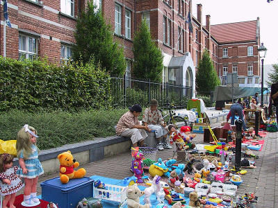 Turnhout / Kempen (Belgium) - Wekelijkse rommelmarkt