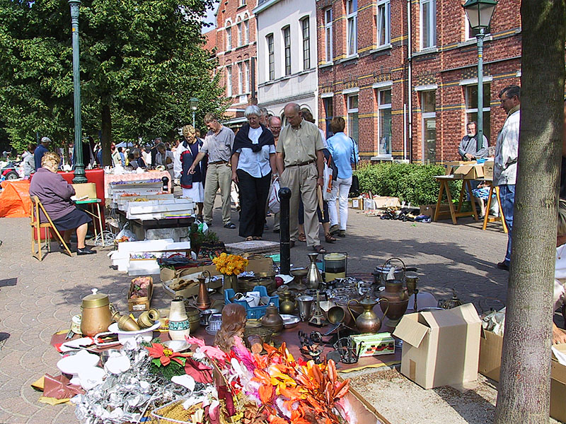 Turnhout / Kempen (Belgium) - Wekelijkse rommelmarkt