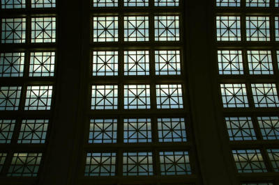 math ceiling, Union Station