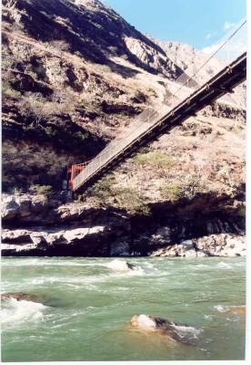 Bridge over the Rio Apurimac