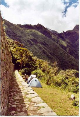 Camping at Choquequirao