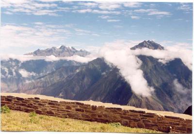 Choquequirao, view from ritual platform