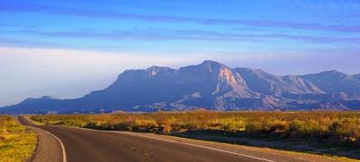 Guadalupe Mountains at Sunrise 8893