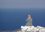 Man contemplating