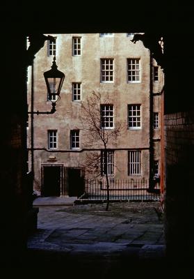 Alley in Edinburgh, Scotland