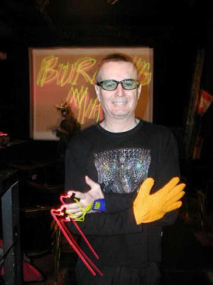 My dear friend Glenn and his light fingers (Sat. nite)