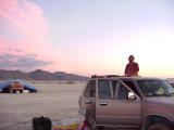 This is what the sky looked like late Monday evening
