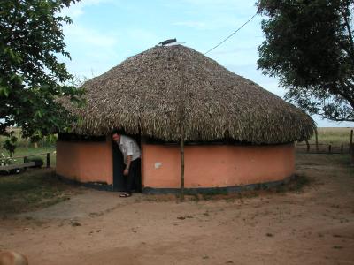 Communal hut