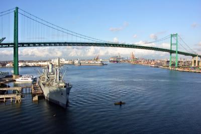 San Pedro Harbor Bridge by len_taylor