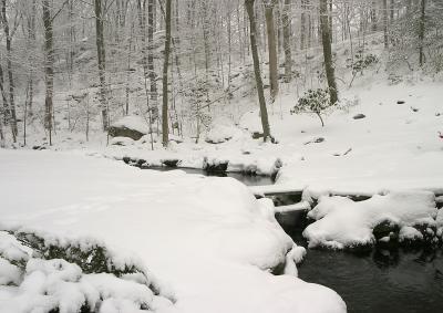A Stream Through Snow, II