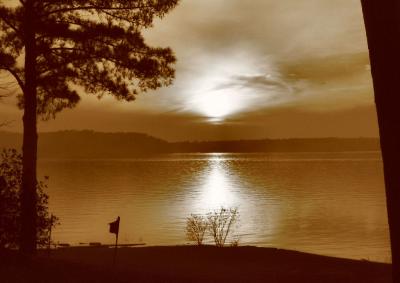 Sundown On Lake Darbone *