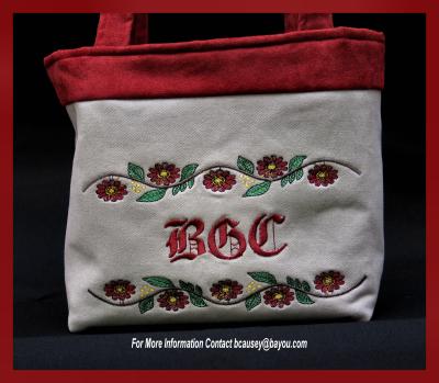 Embroidered with Initials
