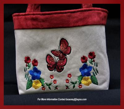 Handmade Embroidered Handbag