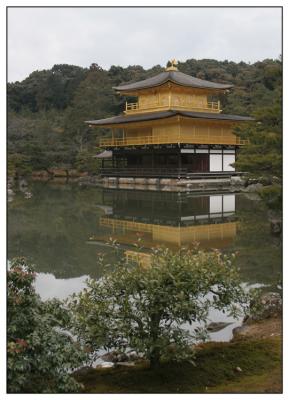 Kyoto Kinkaku-ji golden pav