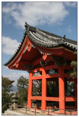 Kyoto kiyomizu-dera bell house