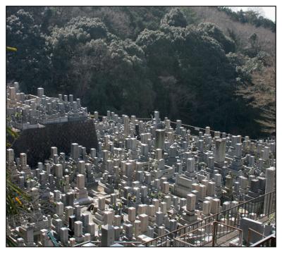 Kyoto kiyomizu-dera grave yard