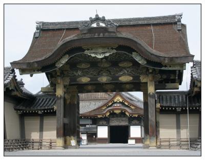 kyoto nijo castle gate