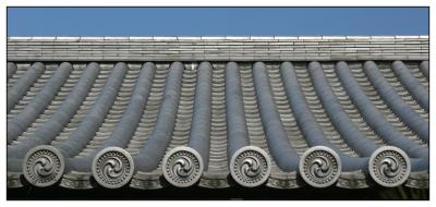 Kyoto Sanju sangen-do roof tiles